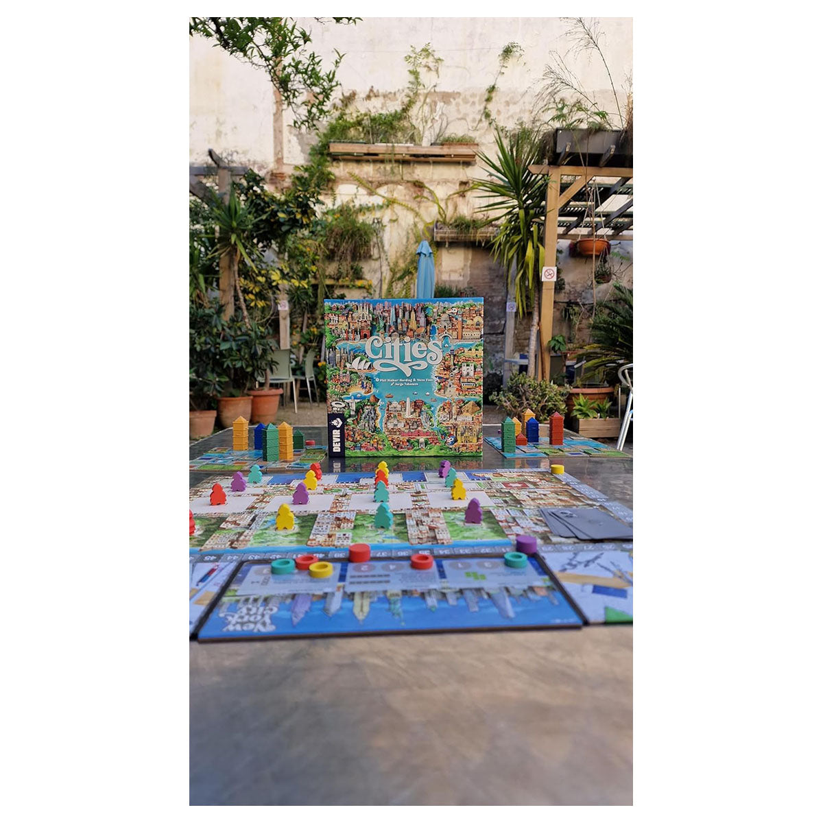 Cities Board Game