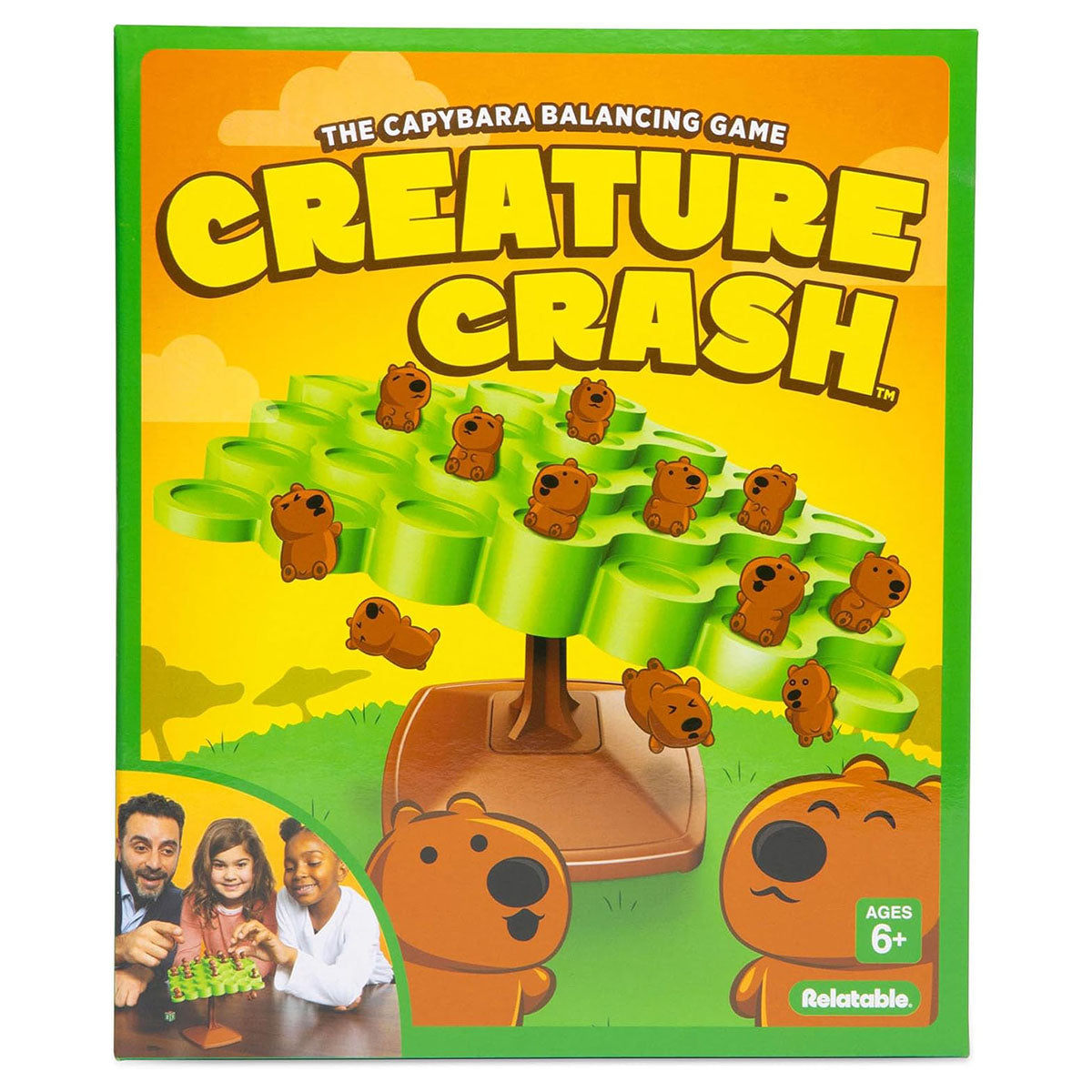 Creature Crash balancing game box