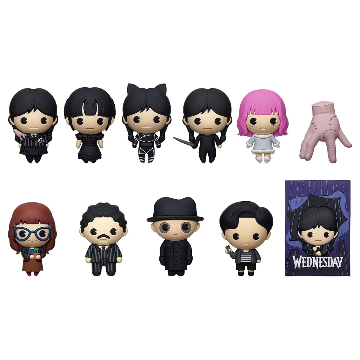 Wednesday Series 2 Figural Bag Clip (styles vary)