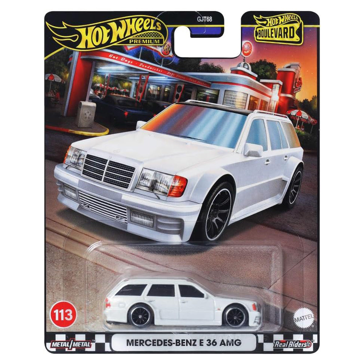 Hot Wheels Boulevard: Mercedes-Benz E 36 AMG Vehicle