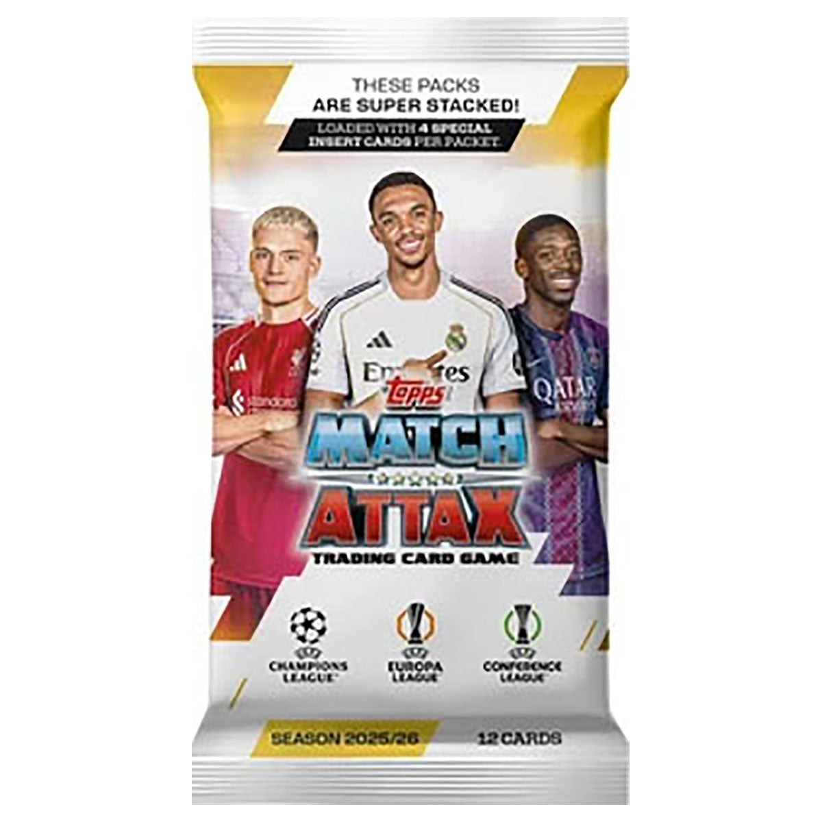 UCC Match Attax 2025/26 Card Packet