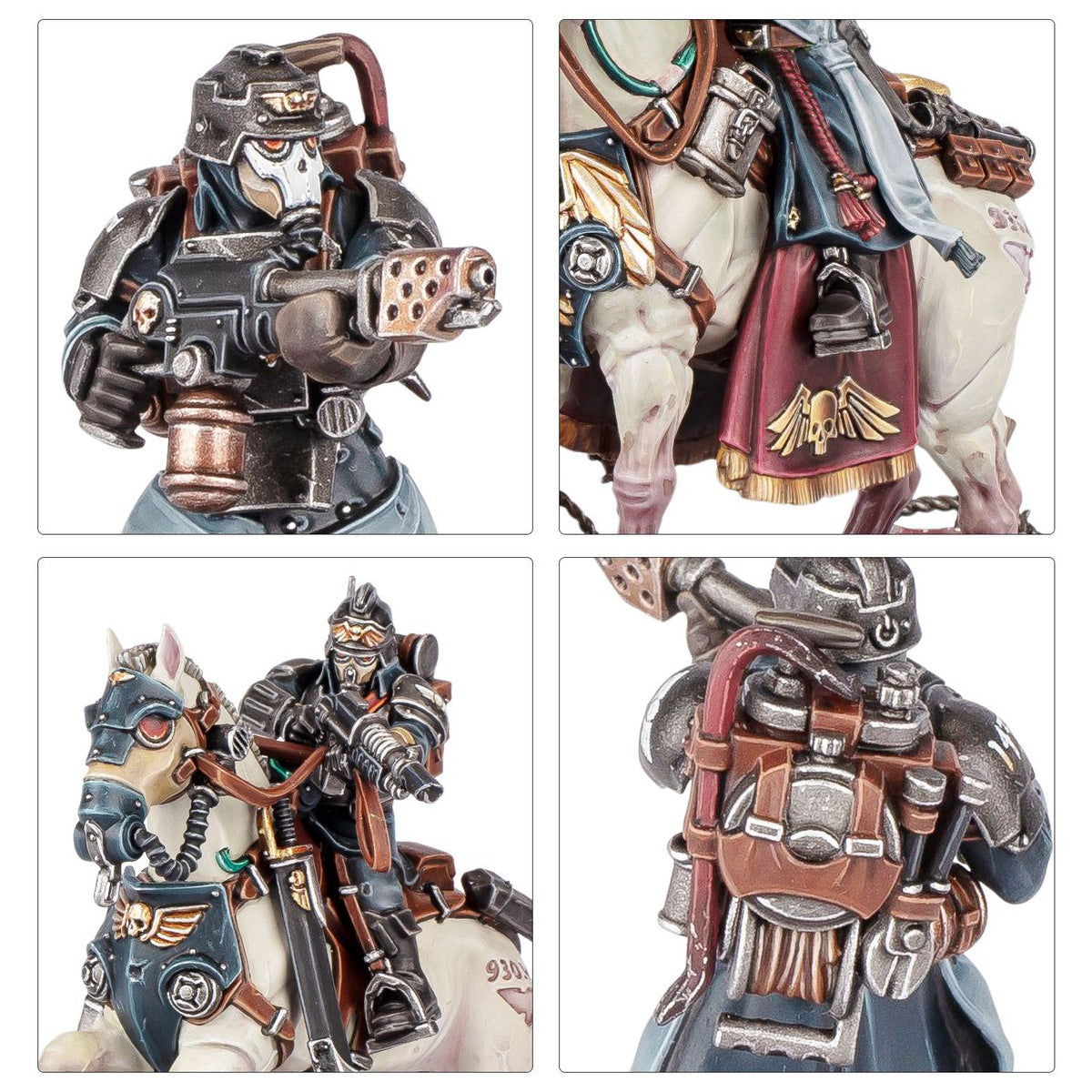 Warhammer 40,000: Death Korps of Krieg Astra Militarum Army Miniatures Set