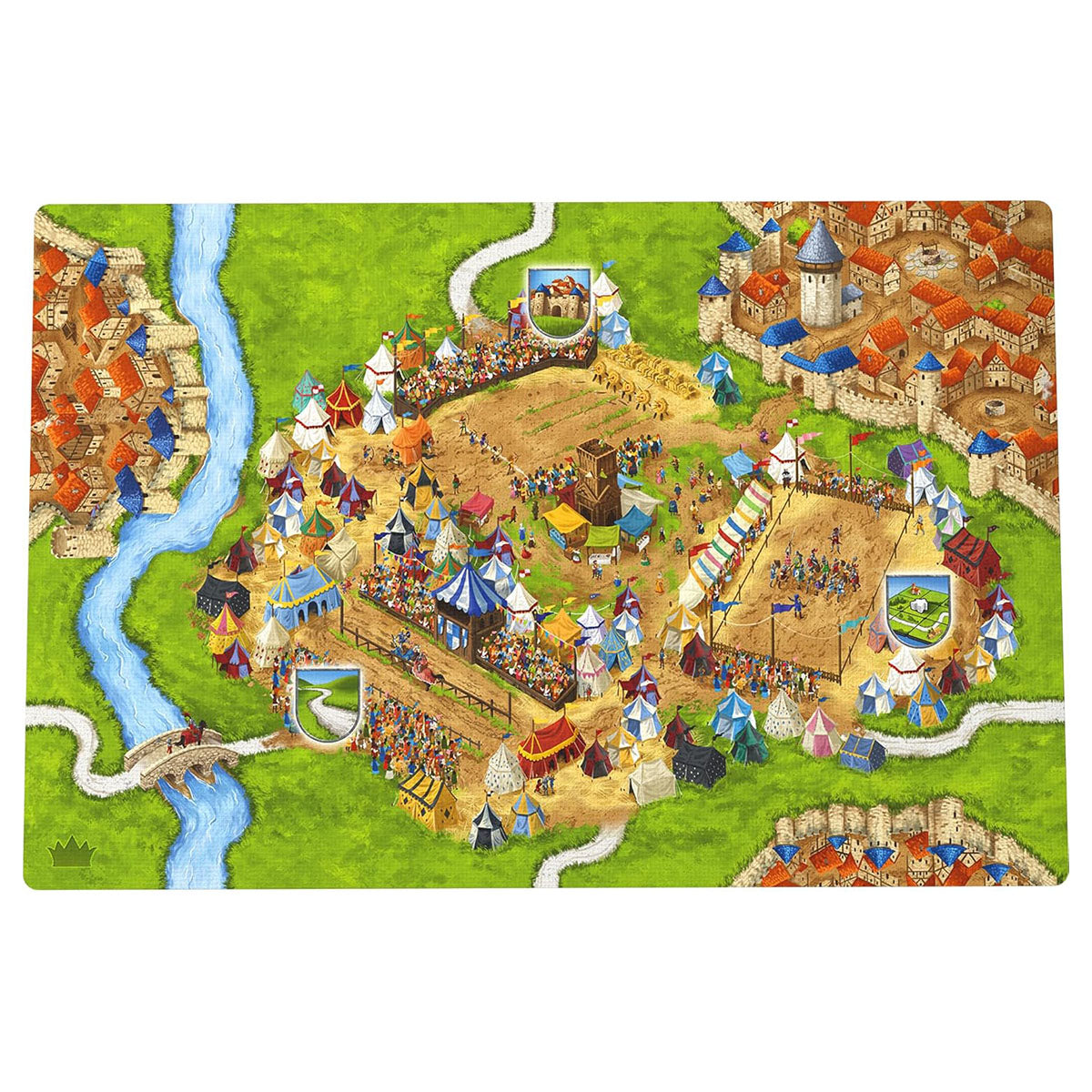 Carcassonne Expansion: Jousts & Crests (2025 Edition)