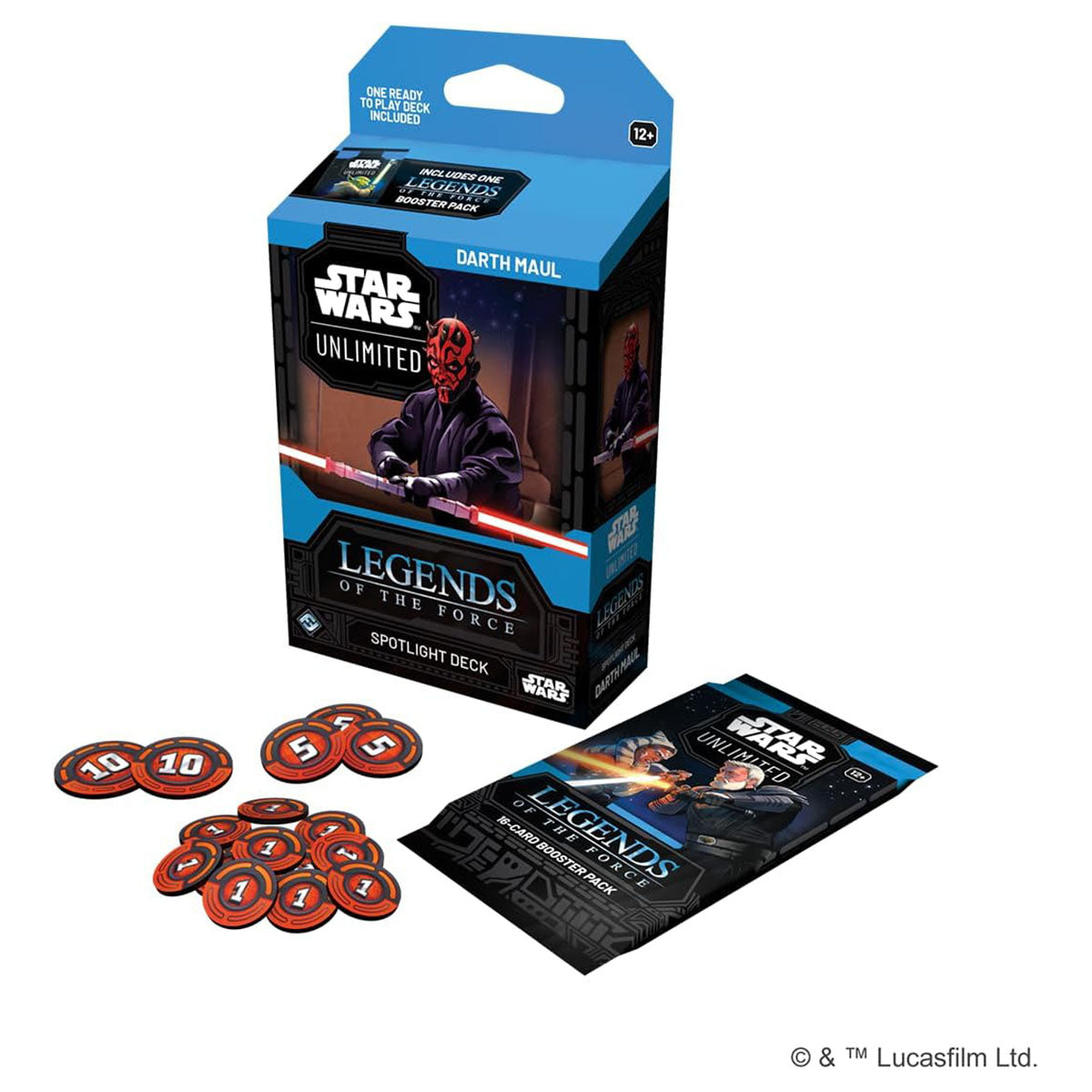 Star Wars: Unlimited: Legends of the Force Darth Maul Spotlight Deck