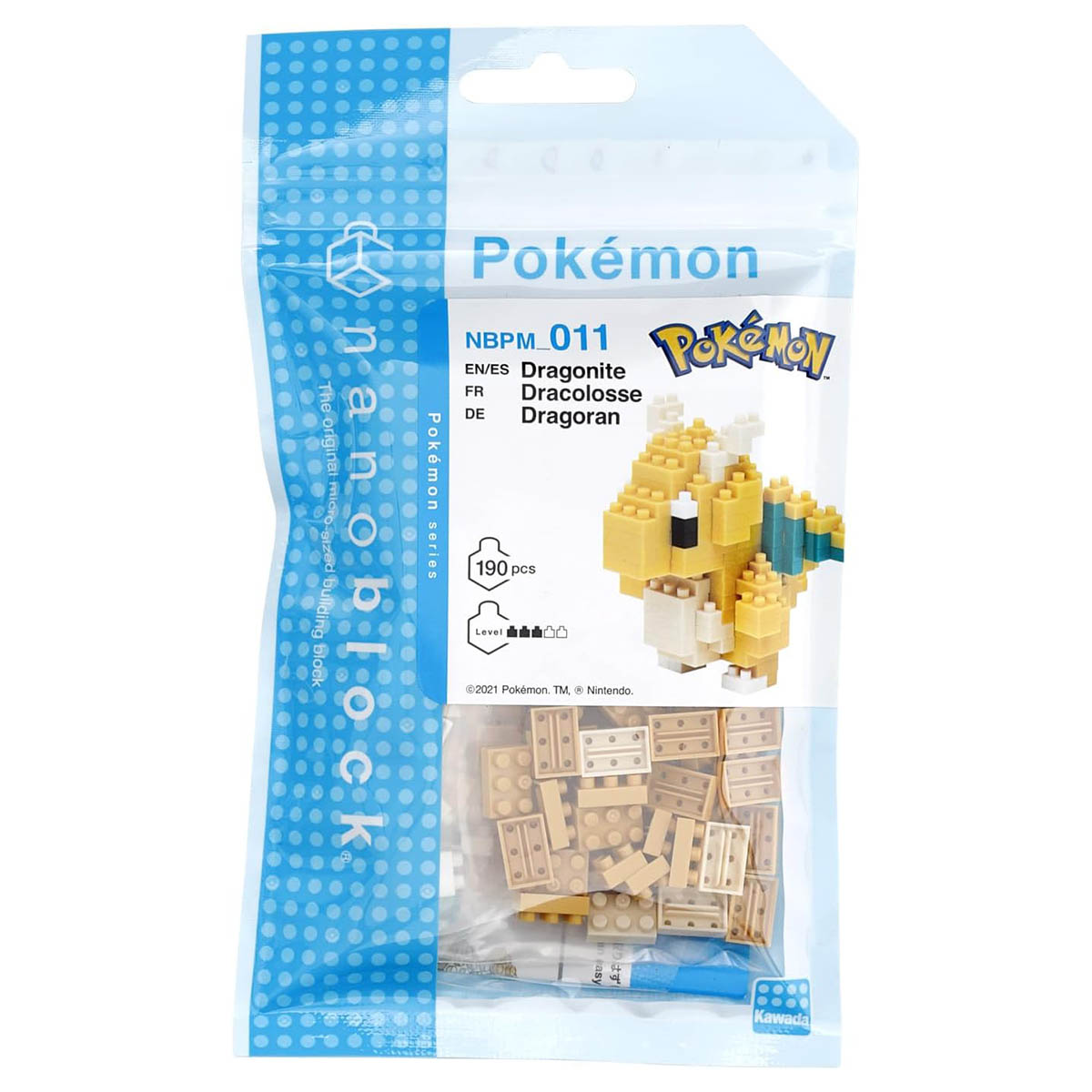 Nanoblock PokÃ©mon: Dragonite Micro-Sized Building Set