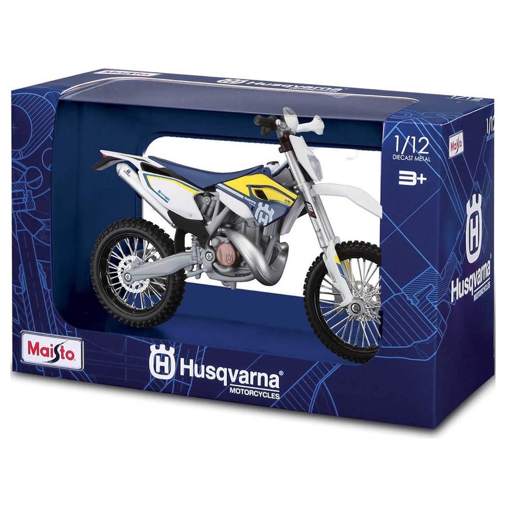 1:12 Husqvarna FE501 die-cast motorbike model
