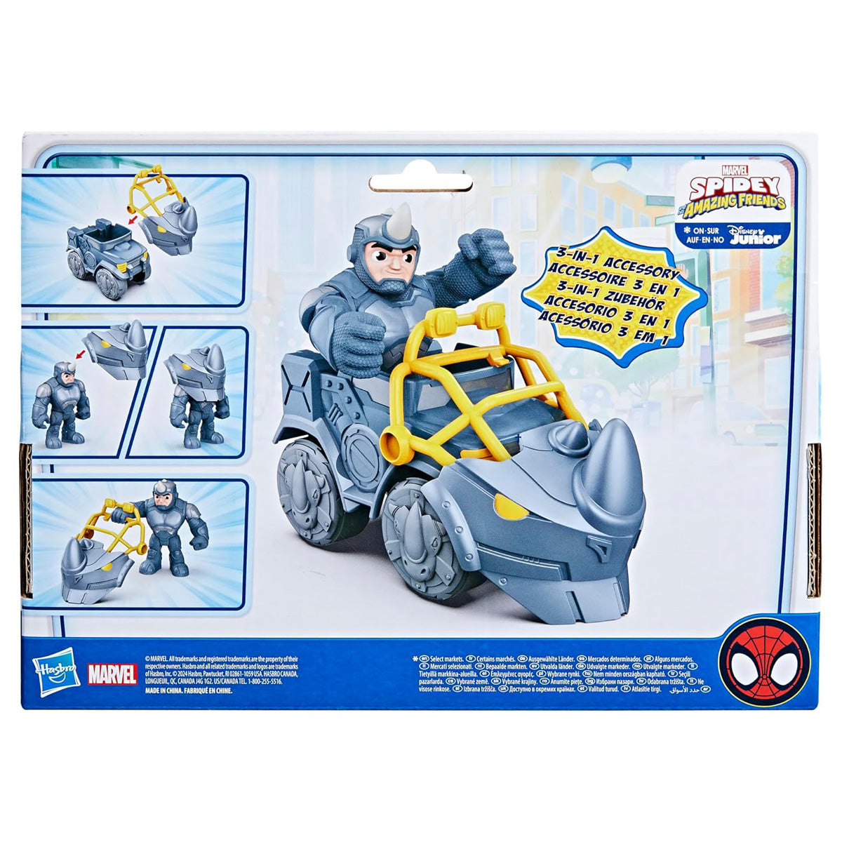 Marvel Spidey and his Amazing Friends: Rhino Wrecker Vehicle
