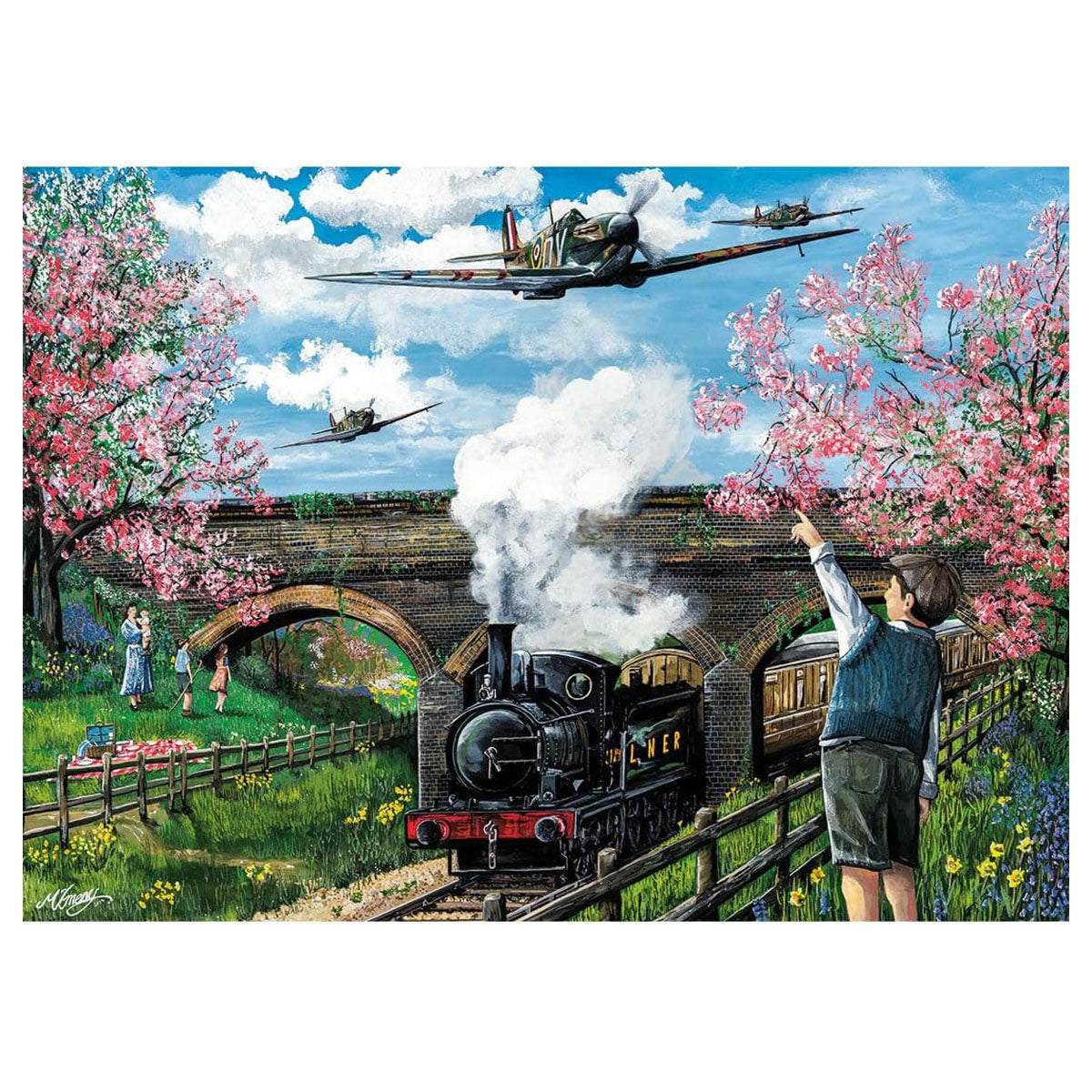 Gibsons Spitfire Surprise 1000 Piece Jigsaw Puzzle