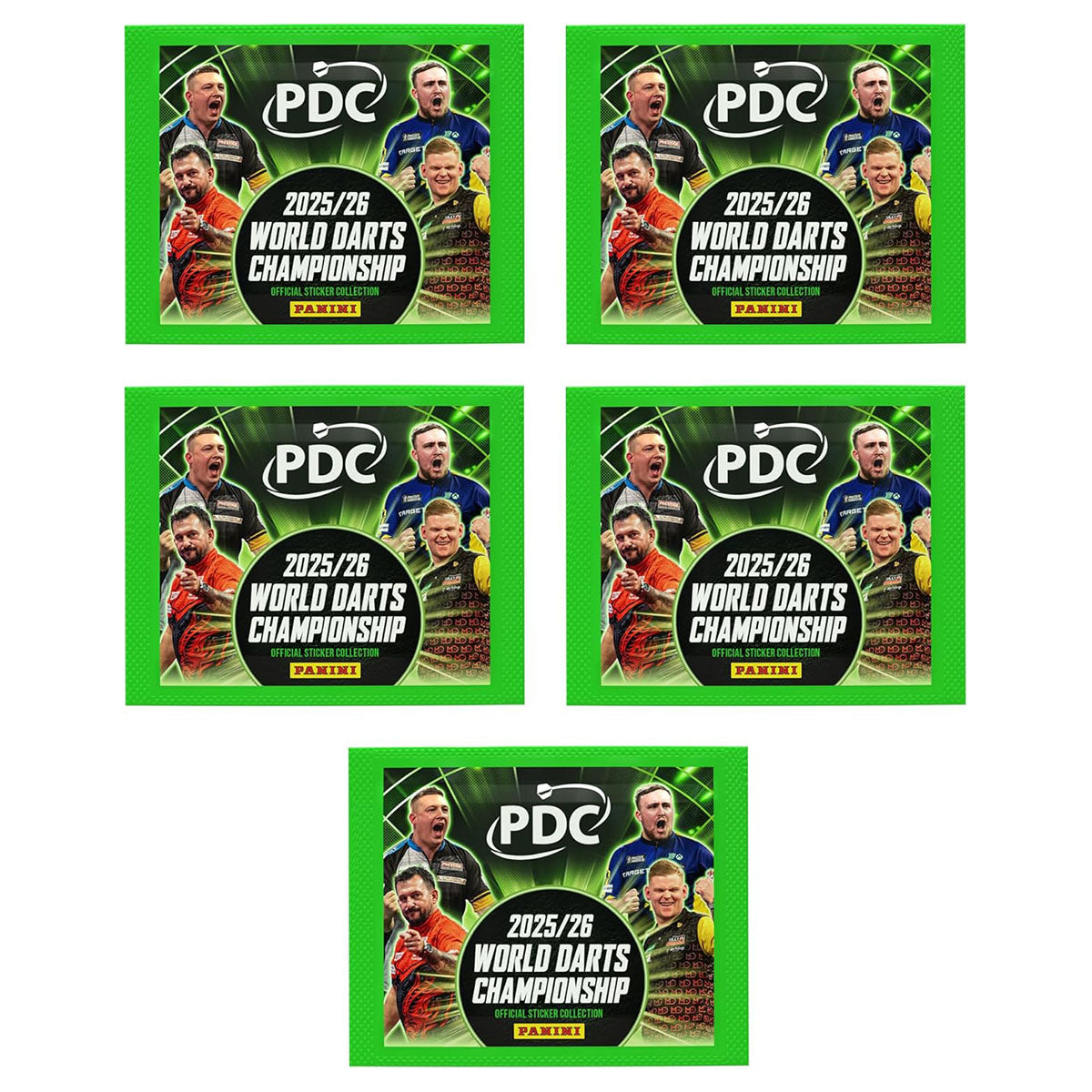 Panini World Championship Darts Sticker Packs