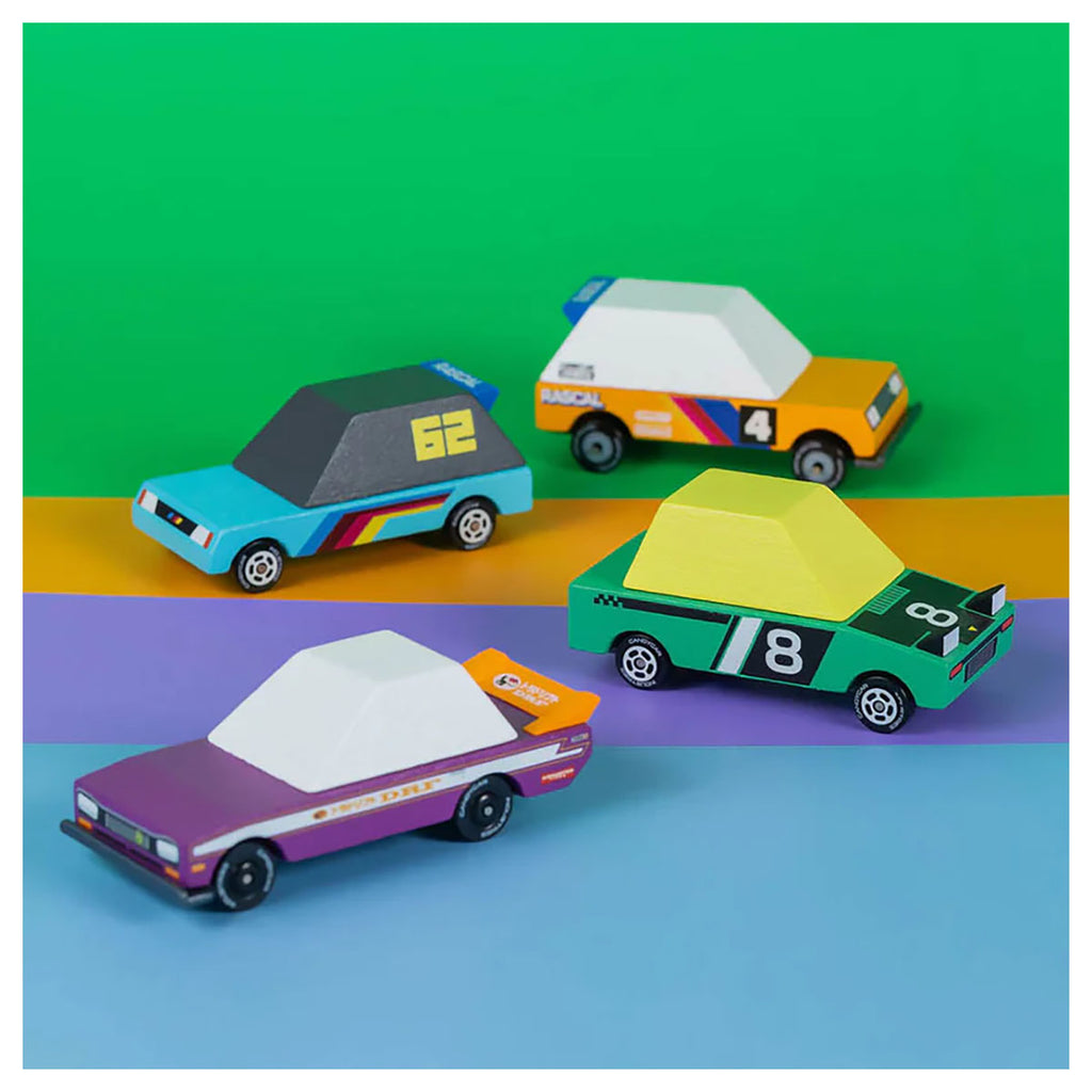 CandyCar Toon Race Cars - Tokyo Heat 4 Pack