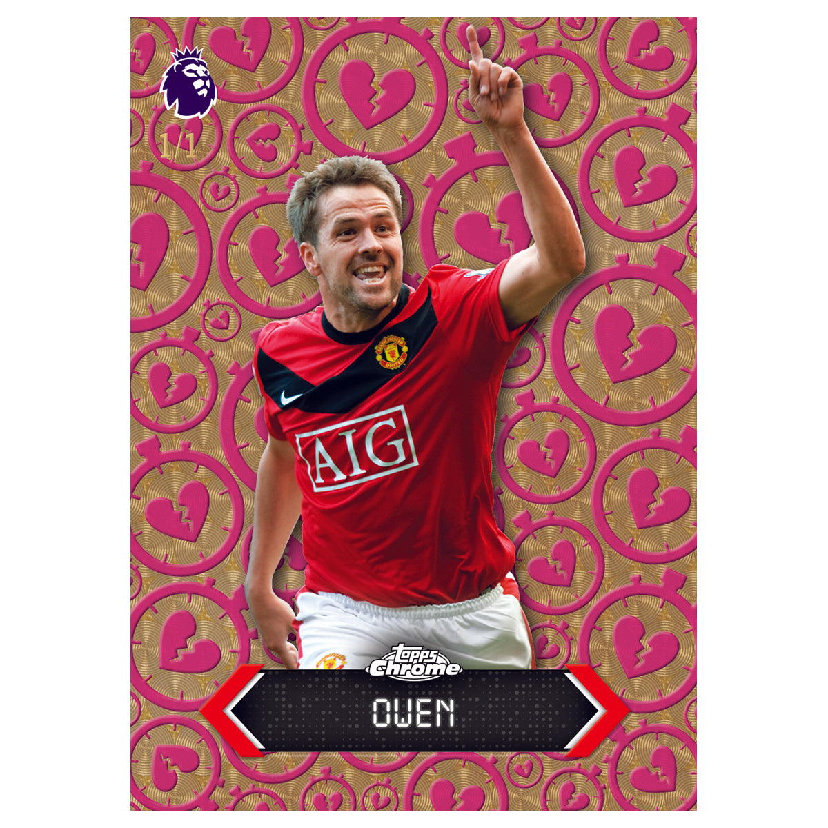 Close-Up of Football Trading Cards in Hanger Pack