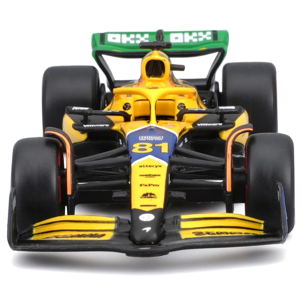 Bburago McLaren MCL38 Monaco Grand Prix 2024 Senna Livery 1:43 Race Car