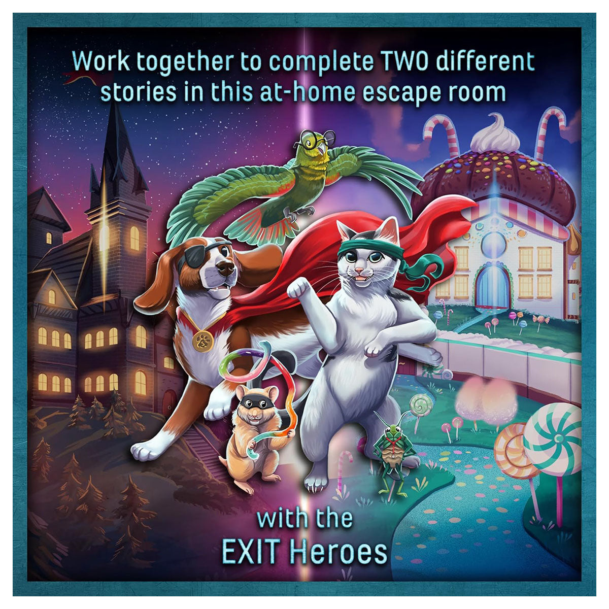 EXIT: The Game Family: 2 Escape Adventures Board Game