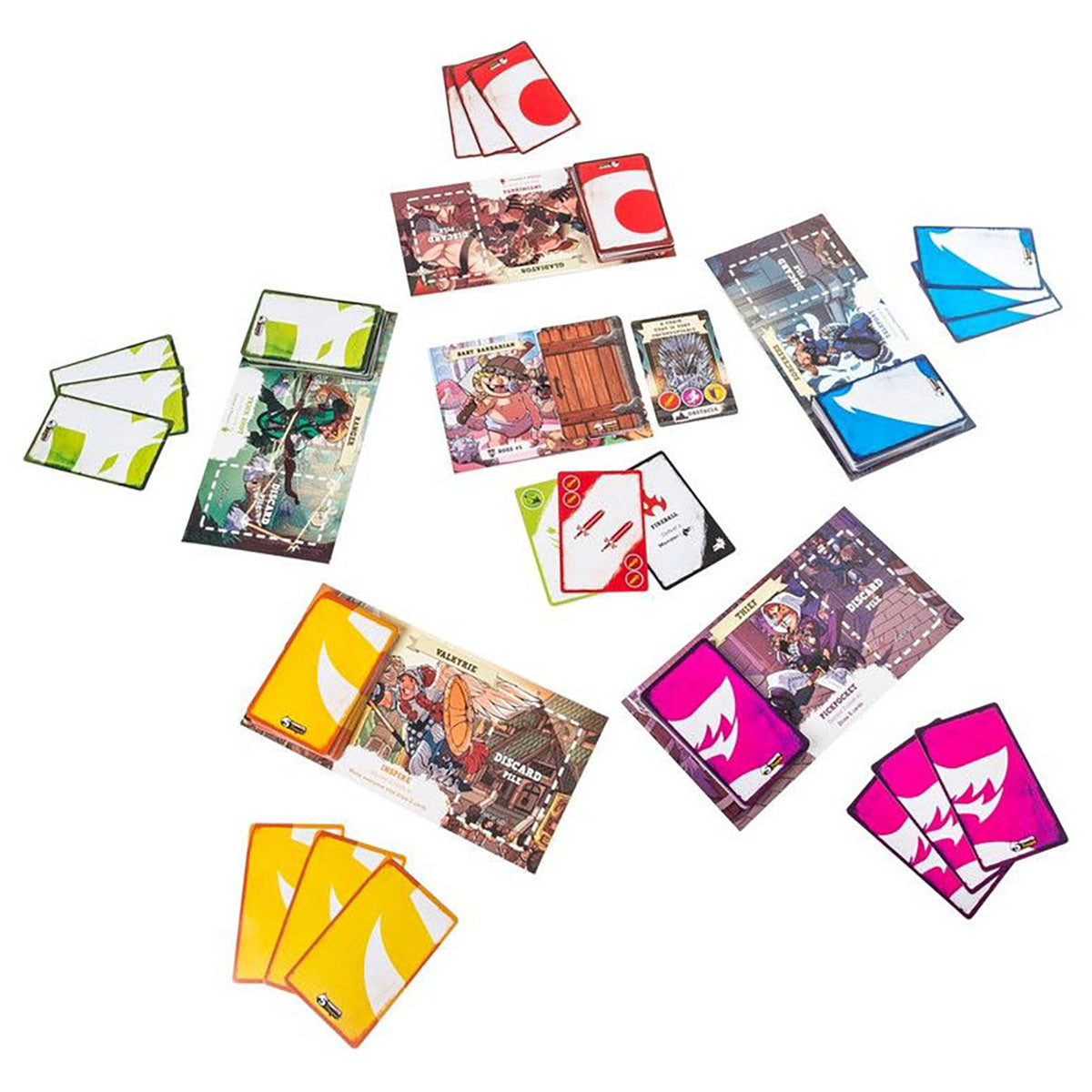 5 Minute Dungeon gameplay real time card chaos setup