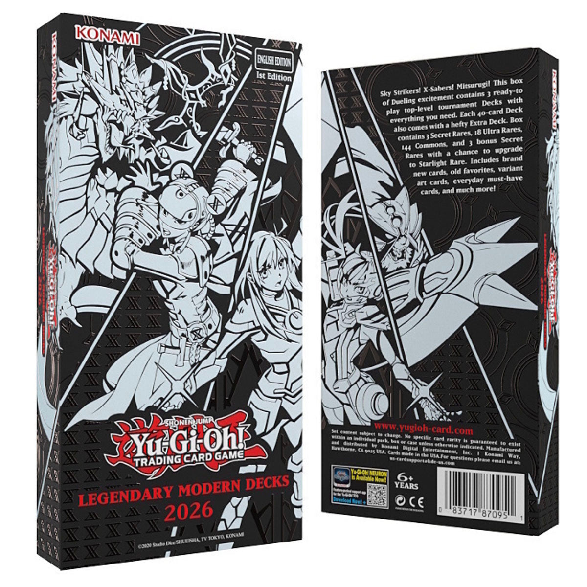 Yu-Gi-Oh! Trading Card Game Legendary Modern Decks 2026