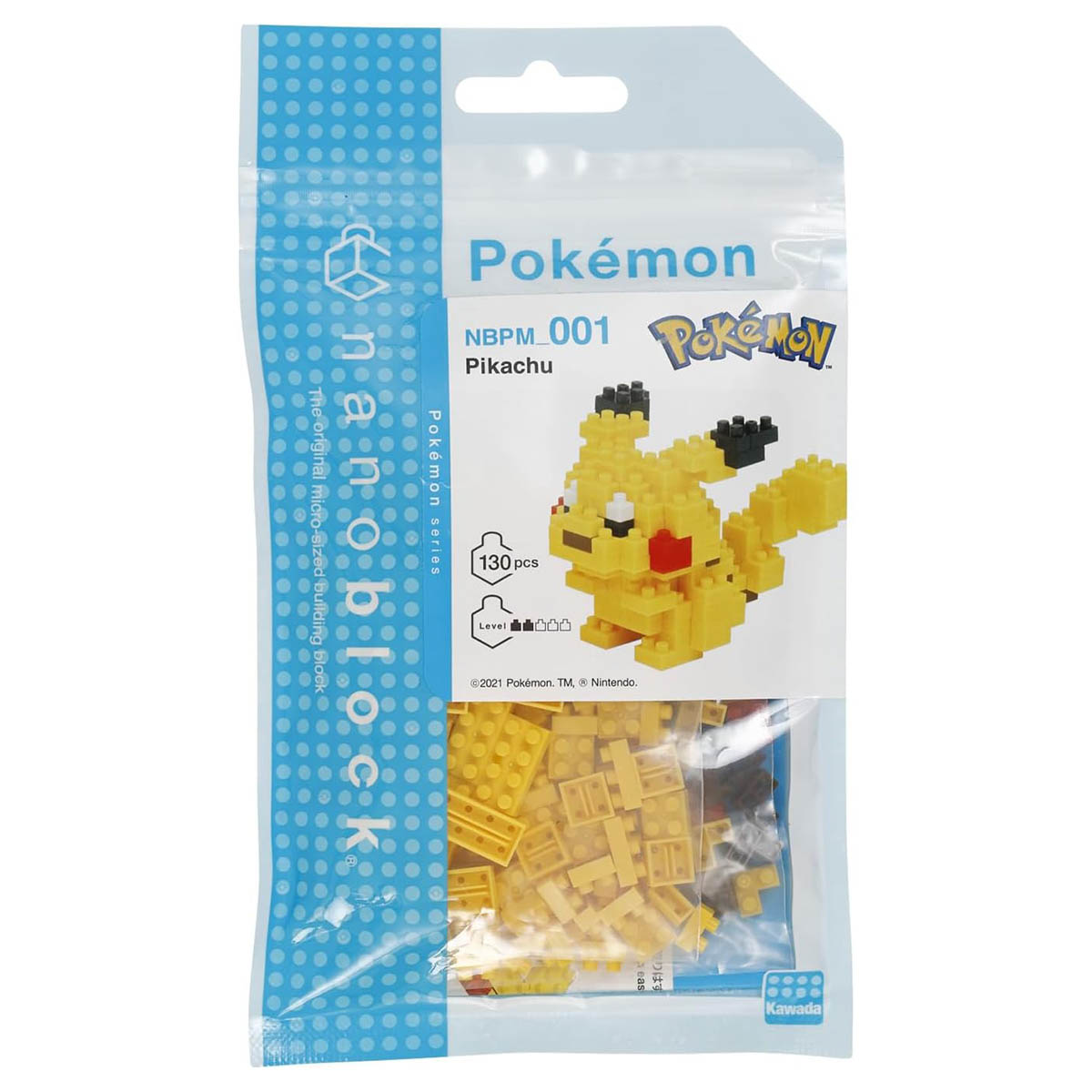 Nanoblock PokÃ©mon: Pikachu Micro-Sized Building Set