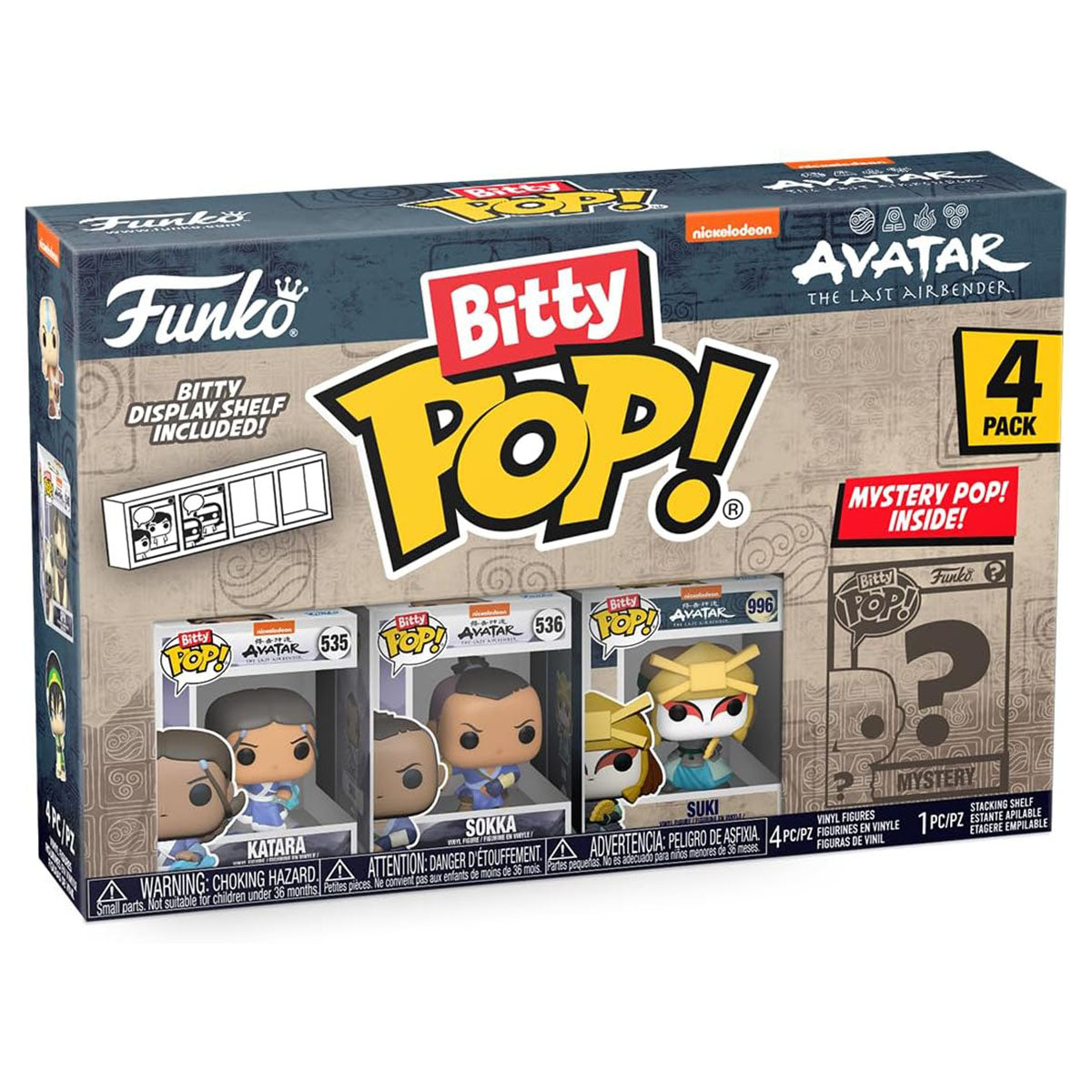 Funko Bitty Pop! Avatar: The Last Airbender Series 4 (4 Pack)
