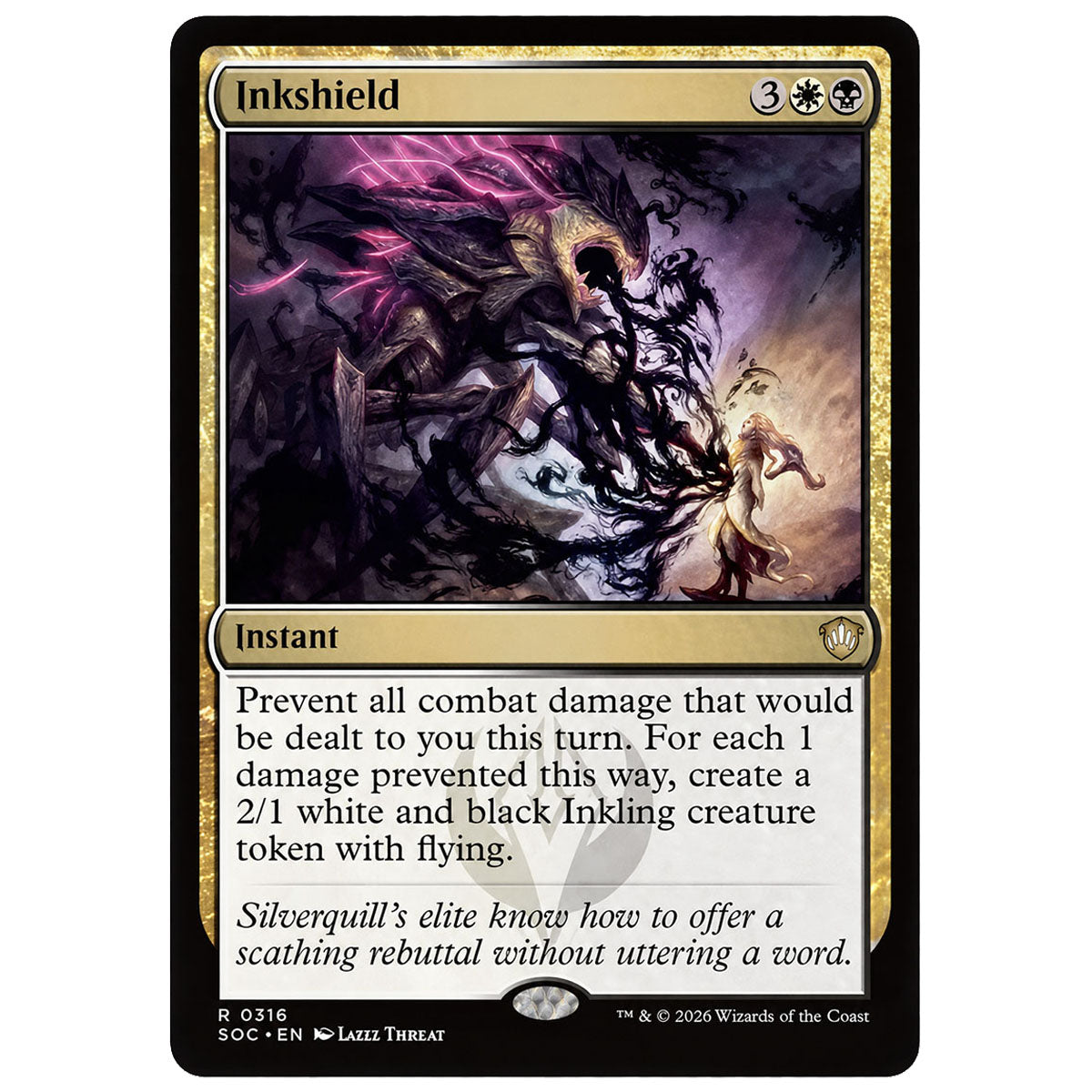 Secrets of Strixhaven; Commander Deck Silverquill Influence