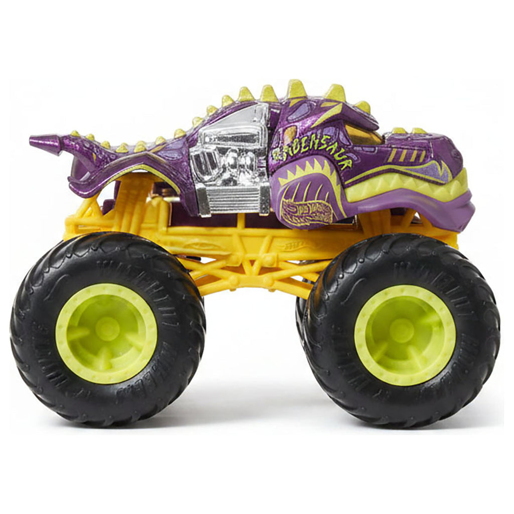 Hot Wheels Monster Trucks Beast Bashers Rageasaur Truck 2/6