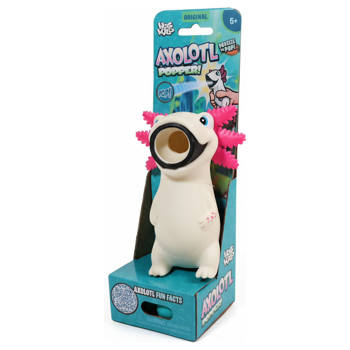 Axolotl Squeeze Popper Toy