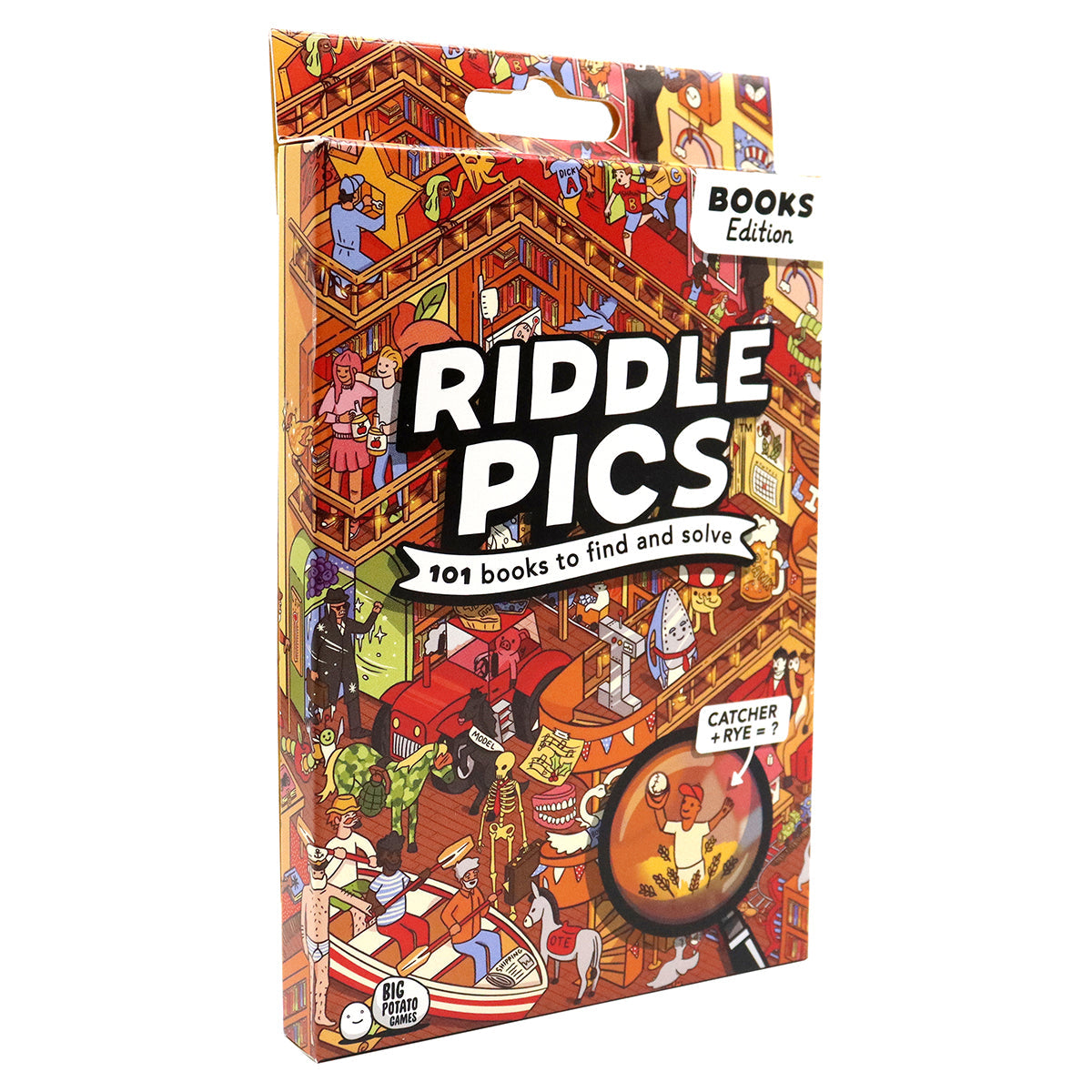 Riddle Pics: Books Edition Puzzle Game