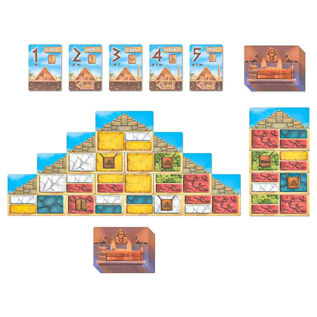 Pyramids - Ancient Egyptian Themed Card Game for 2-5 Players