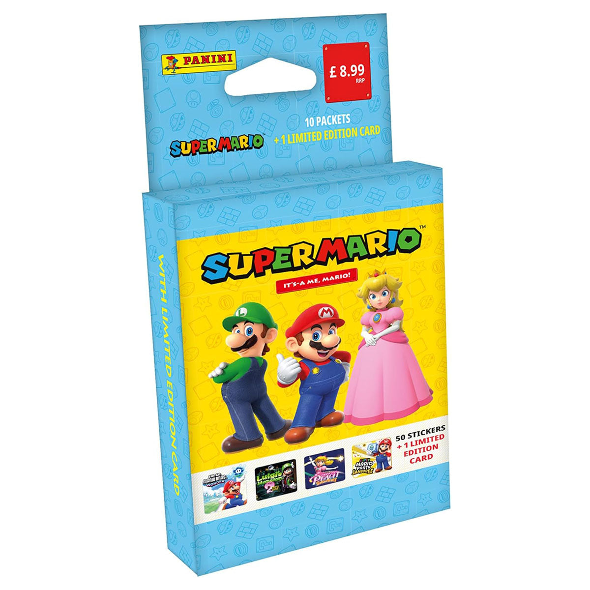 Panini Super Mario “It’s-a Me Mario!” Multiset sticker packs