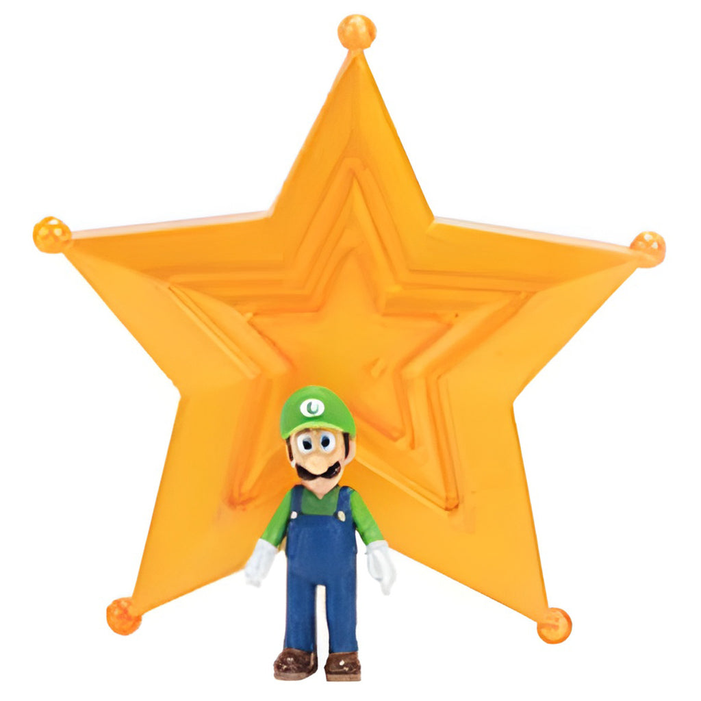 Luigi Mini Figure With Star Launcher