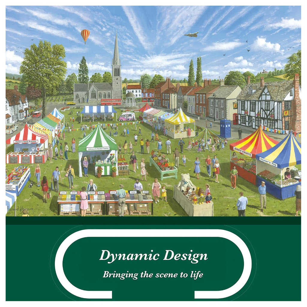 Falcon de luxe The Village Fete 500 XL Piece Jigsaw Puzzle