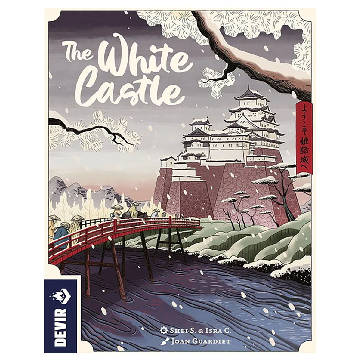 The White Castle - Strategic Euro Board Game Set in Himeji Castle for 1-4 Players