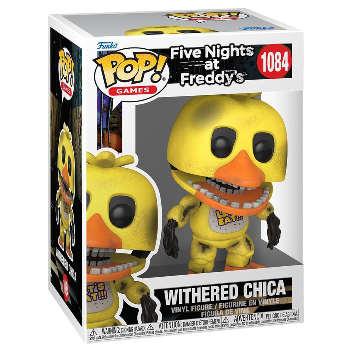 Funko Pop! Games: Five Nights at Freddy's: Withered Chica Vinyl Figure #1084