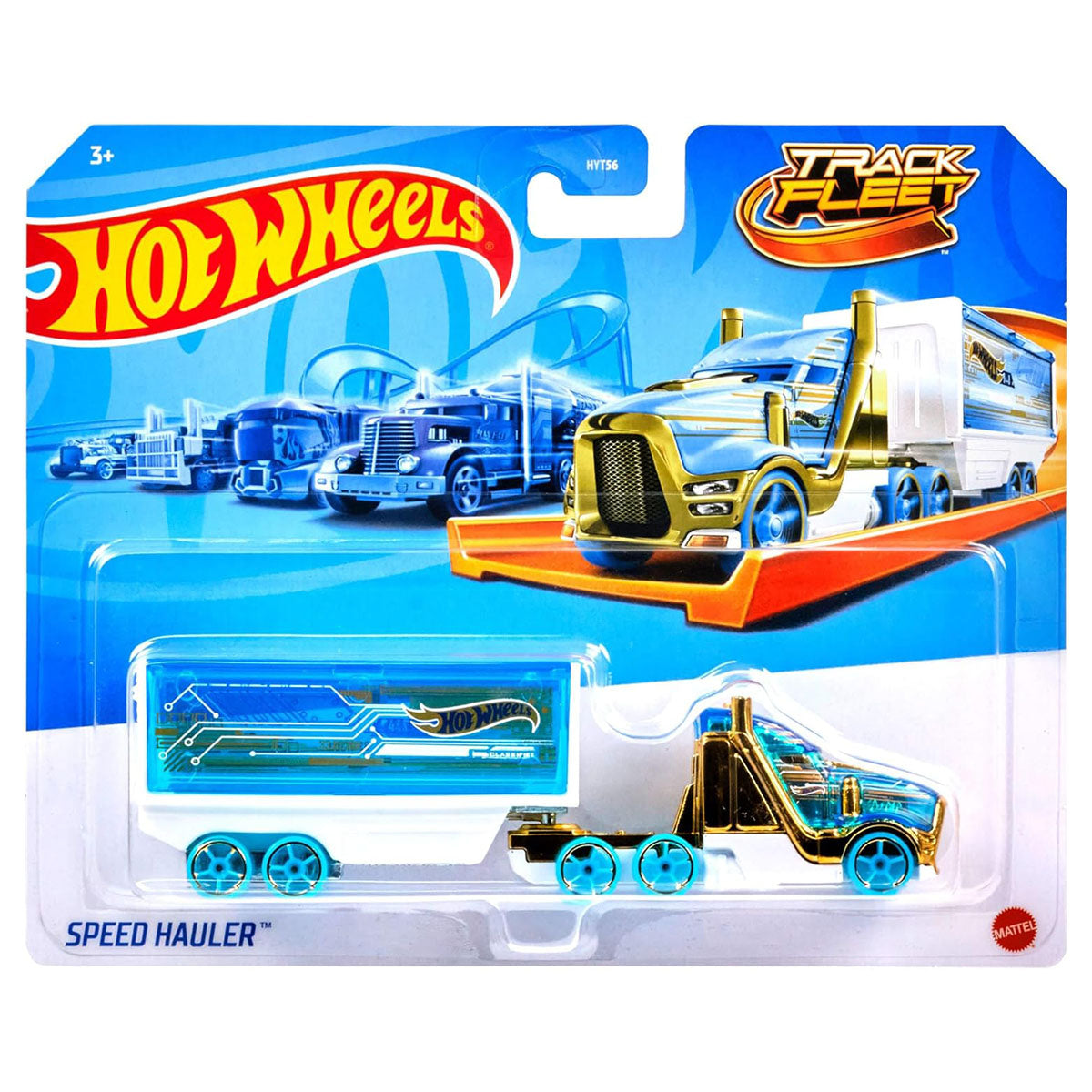 Hot Wheels Track Fleet: Speed Hauler 1:64 Scale Vehicle