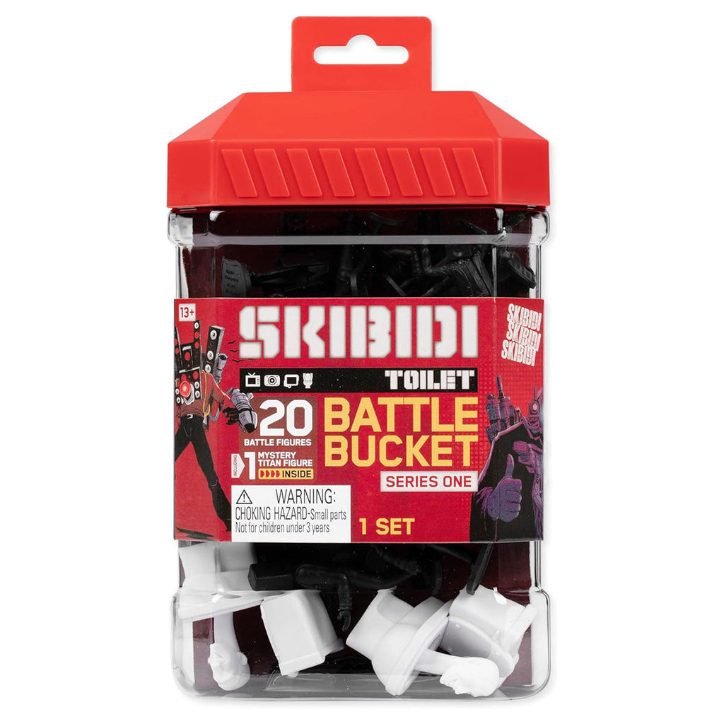 Skibidi Toilet Battle Bucket Set Series One
