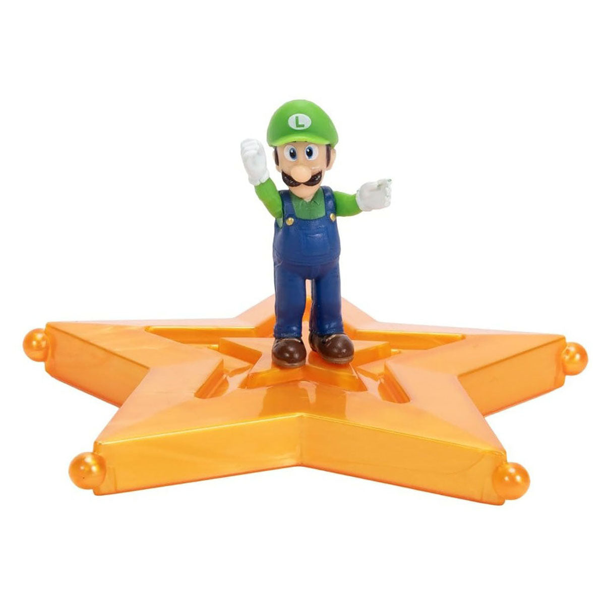 Luigi Mini Figure With Star Launcher
