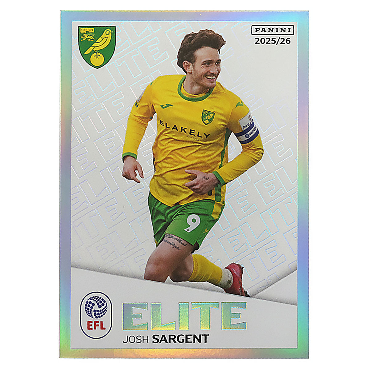 EFL football stickers in packs