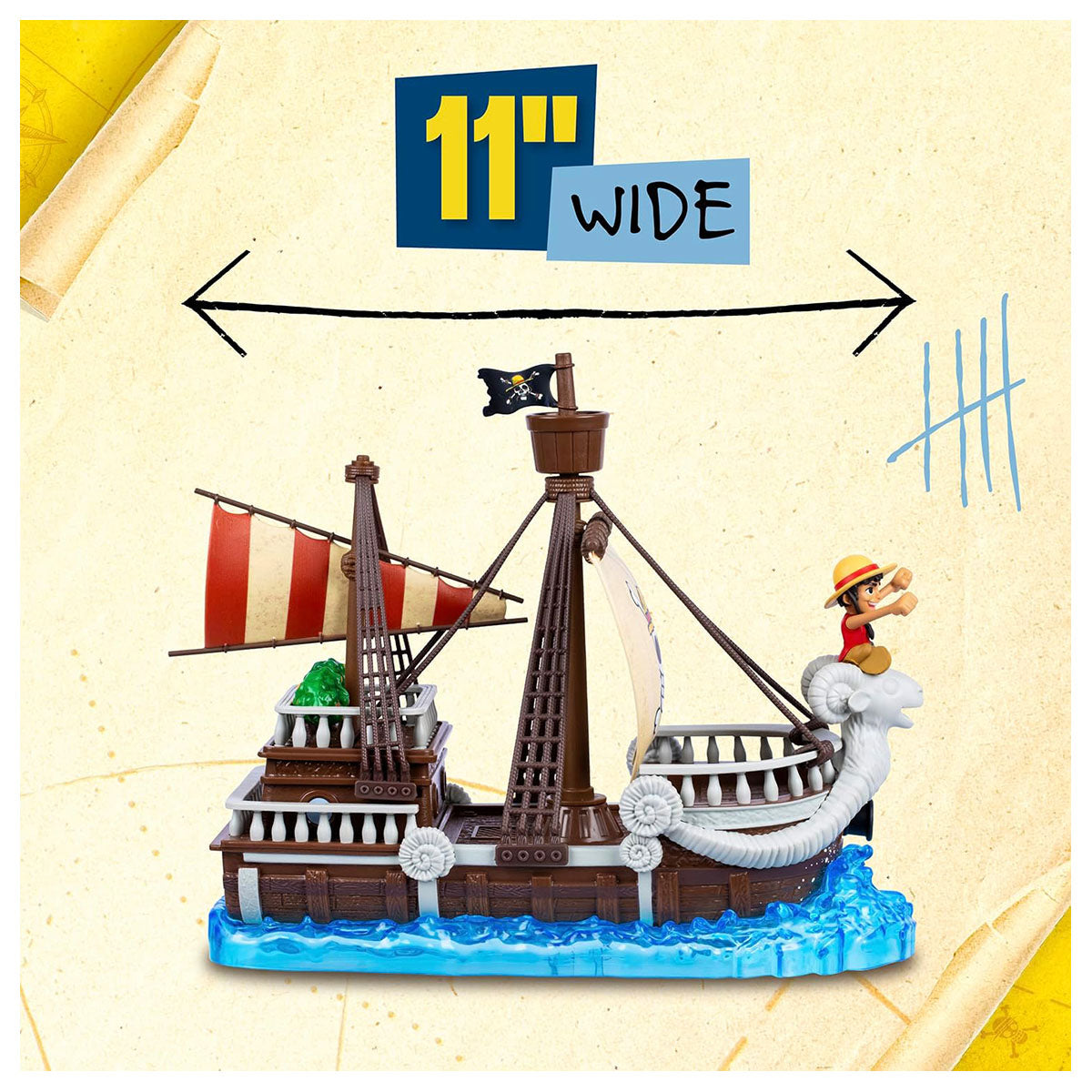 One Piece Going Merry Deluxe Collector Ship Playset