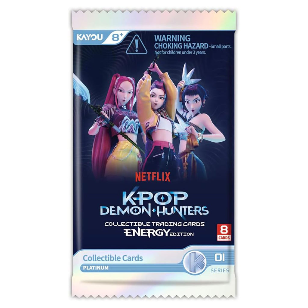 K-POP Demon Hunters Collectible Trading Cards Energy Edition Foil Series 1B Booster Box (12 Pack)