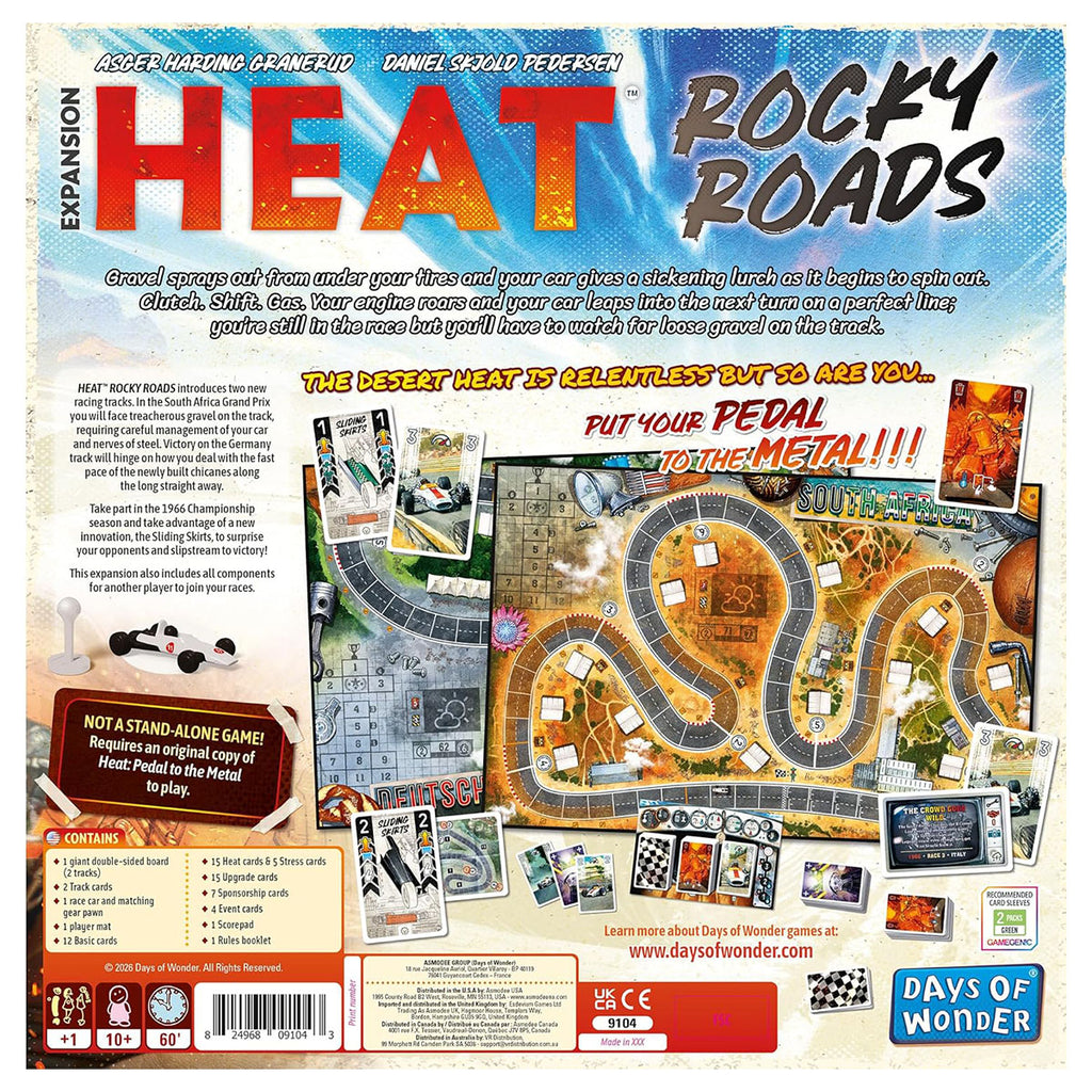 Heat Rocky Roads Board Game