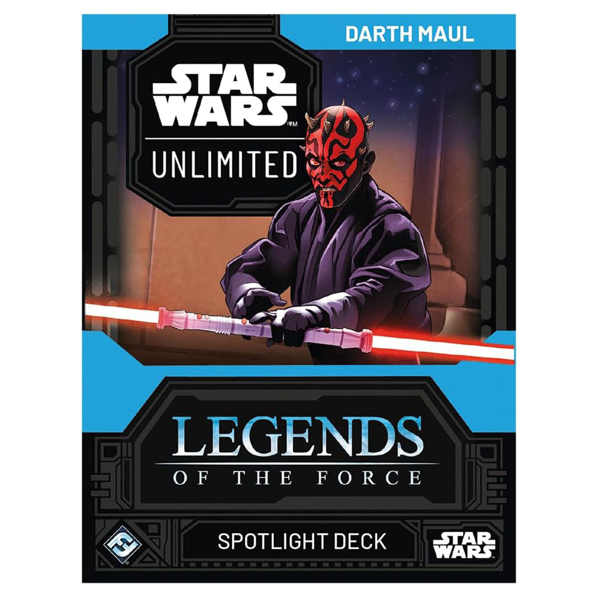 Star Wars: Unlimited: Legends of the Force Darth Maul Spotlight Deck