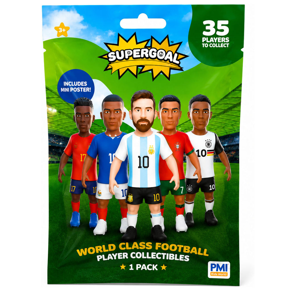 Supergoal World Class Football Player Collectibles Mini Figure (styles vary)