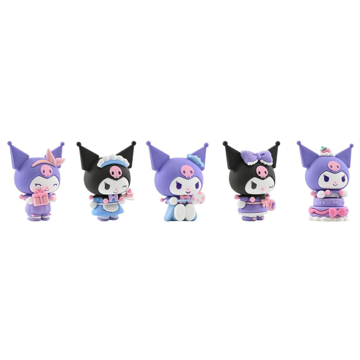 Hello Kitty and Friends 5cm Mini-Doll Kuromi Birthday Party Series