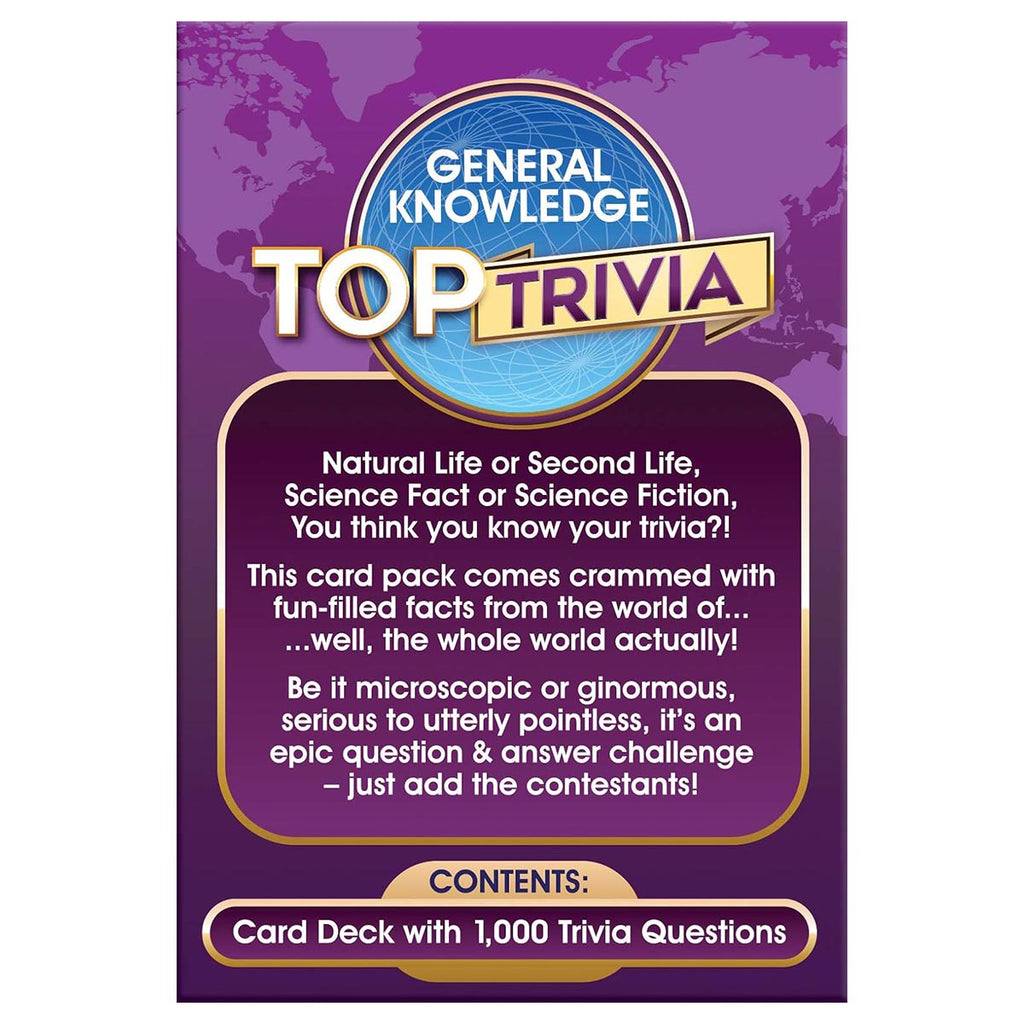 Top Trivia Cards - General Knowledge 