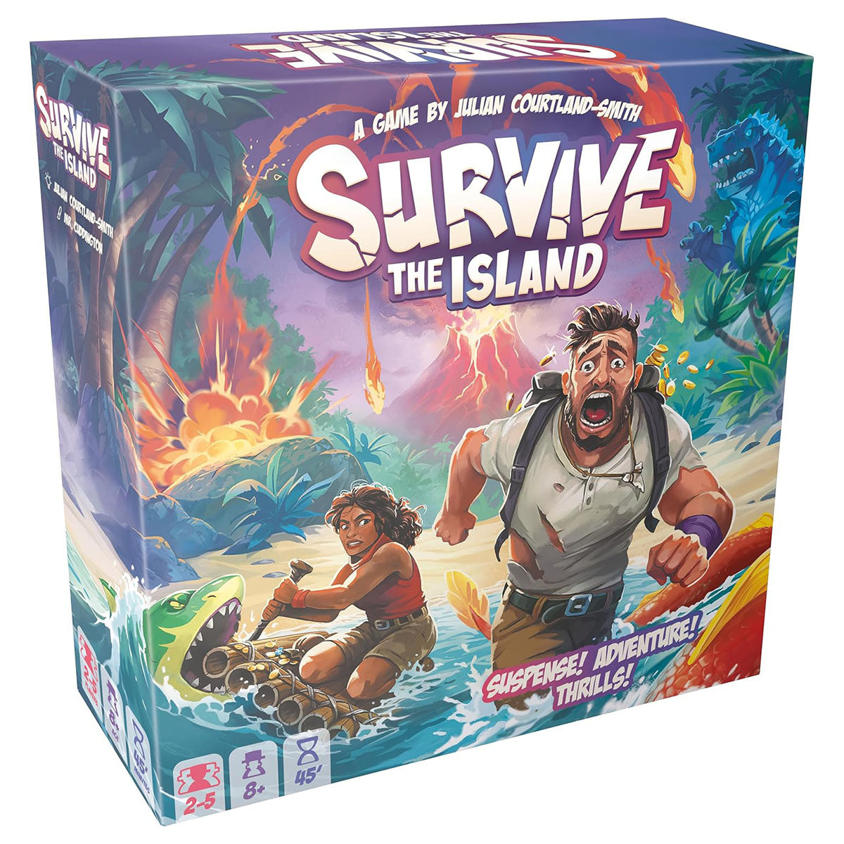 Survive The Island board game box cover