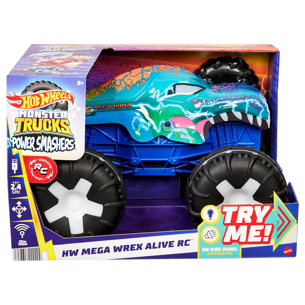 Hot Wheels Monster Trucks Mega Wrex Alive RC