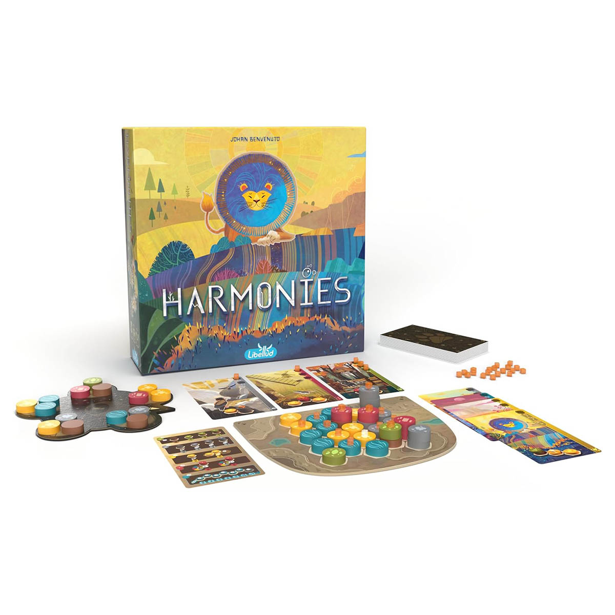 Harmonies board game box front