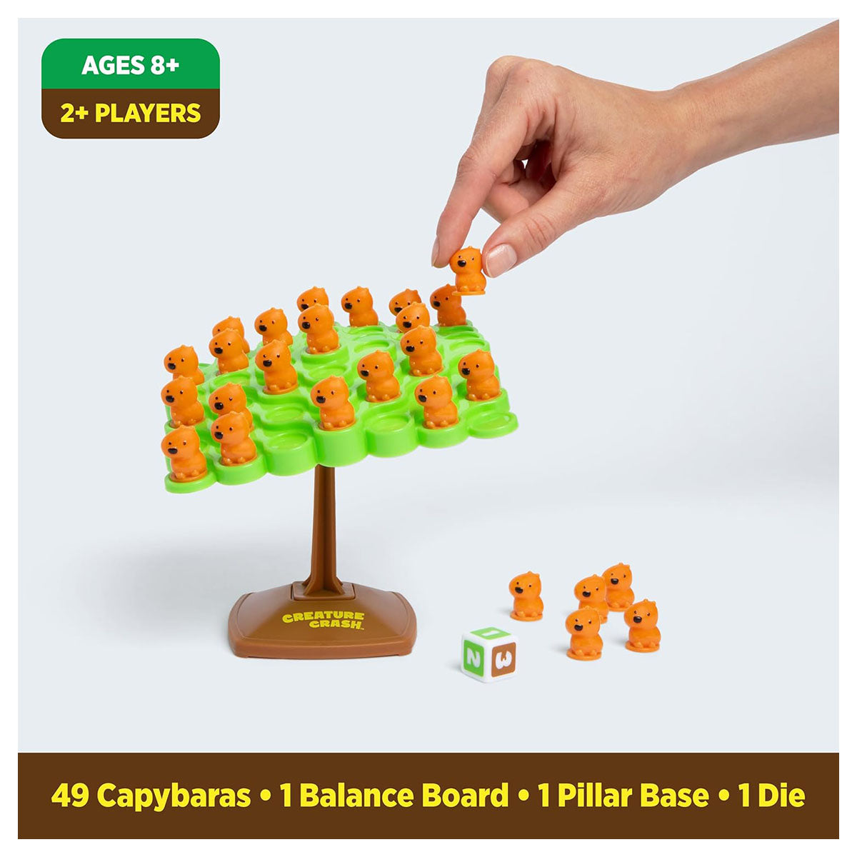 Creature Crash family party gameplay