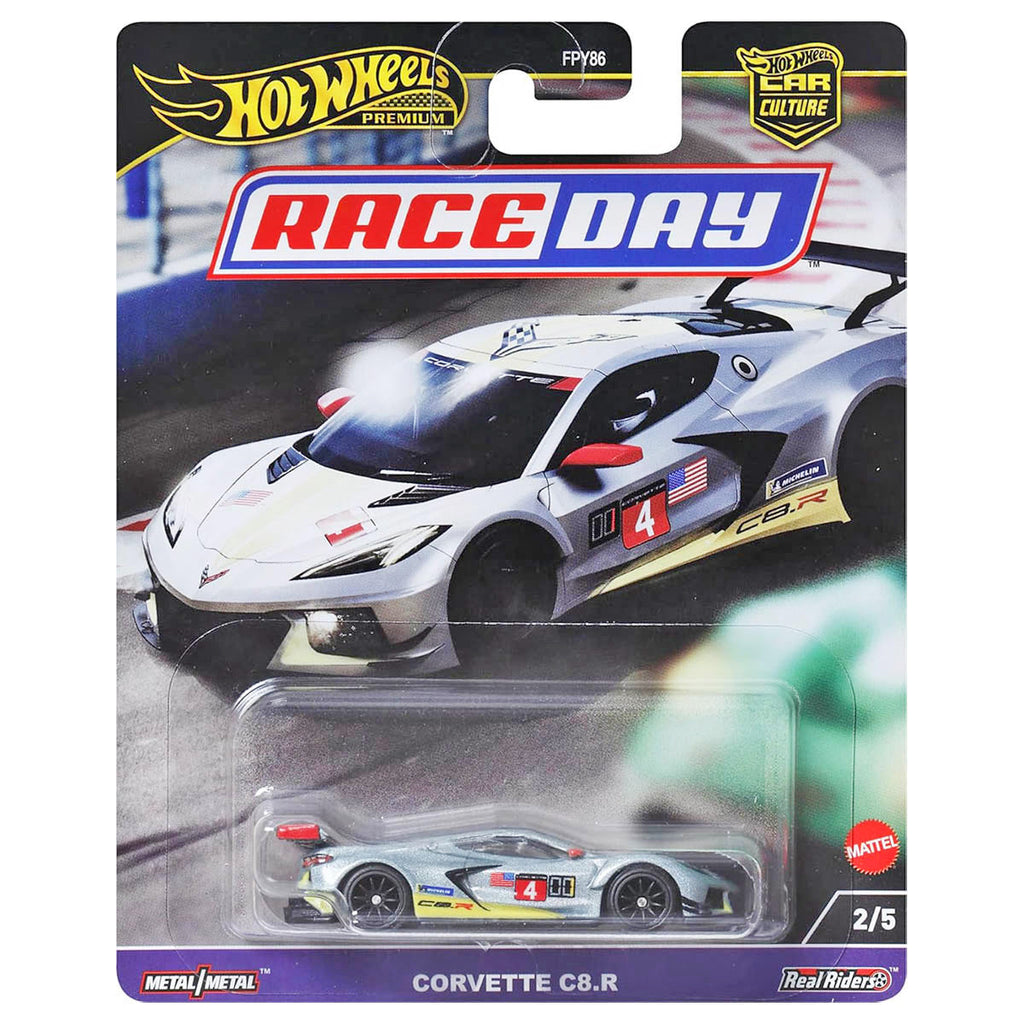 Hot Wheels Car Culture Race Day Corvette C8.R 2/5