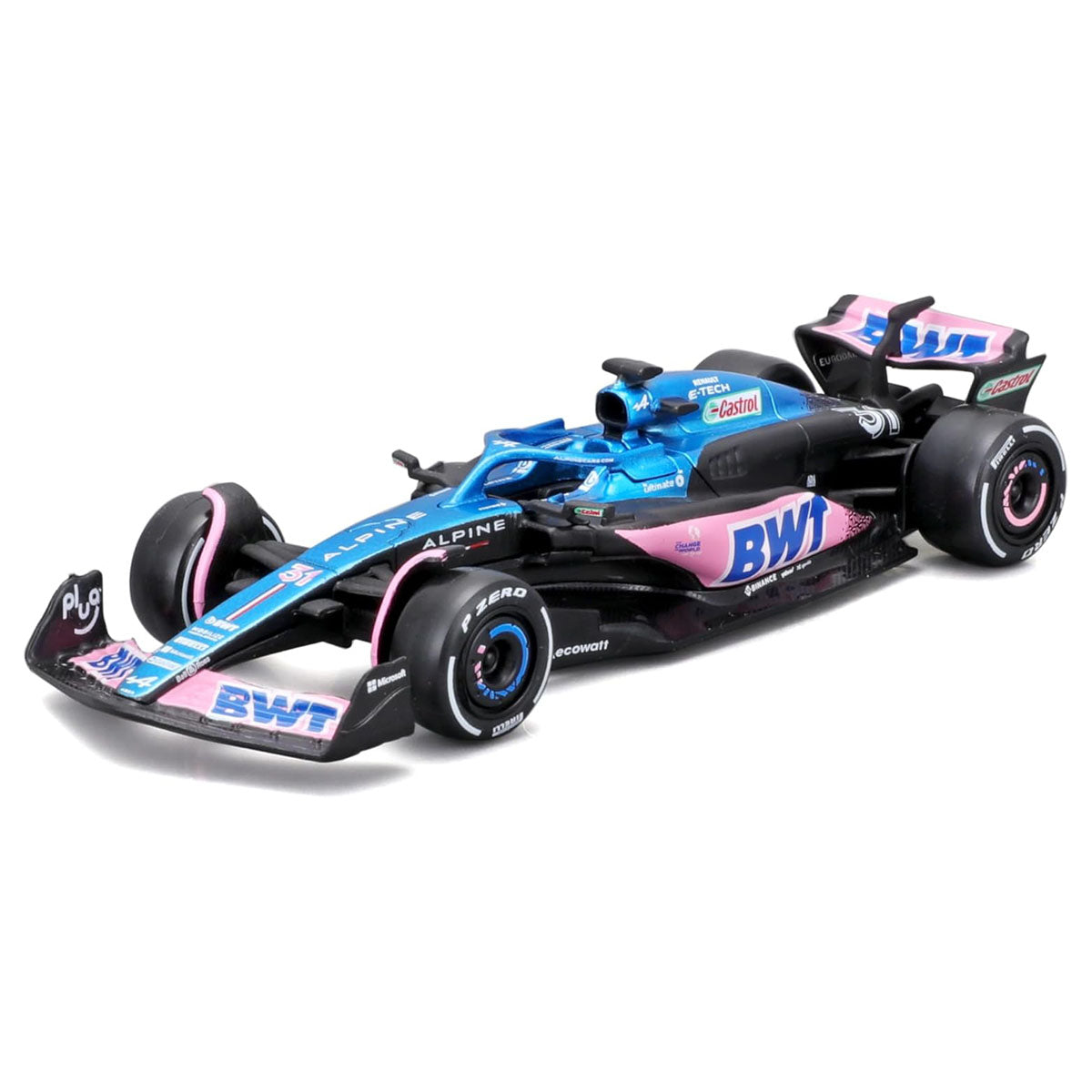 Bburago Alpine F1 A523 2023 Esteban Ocon 1:43 Race Car