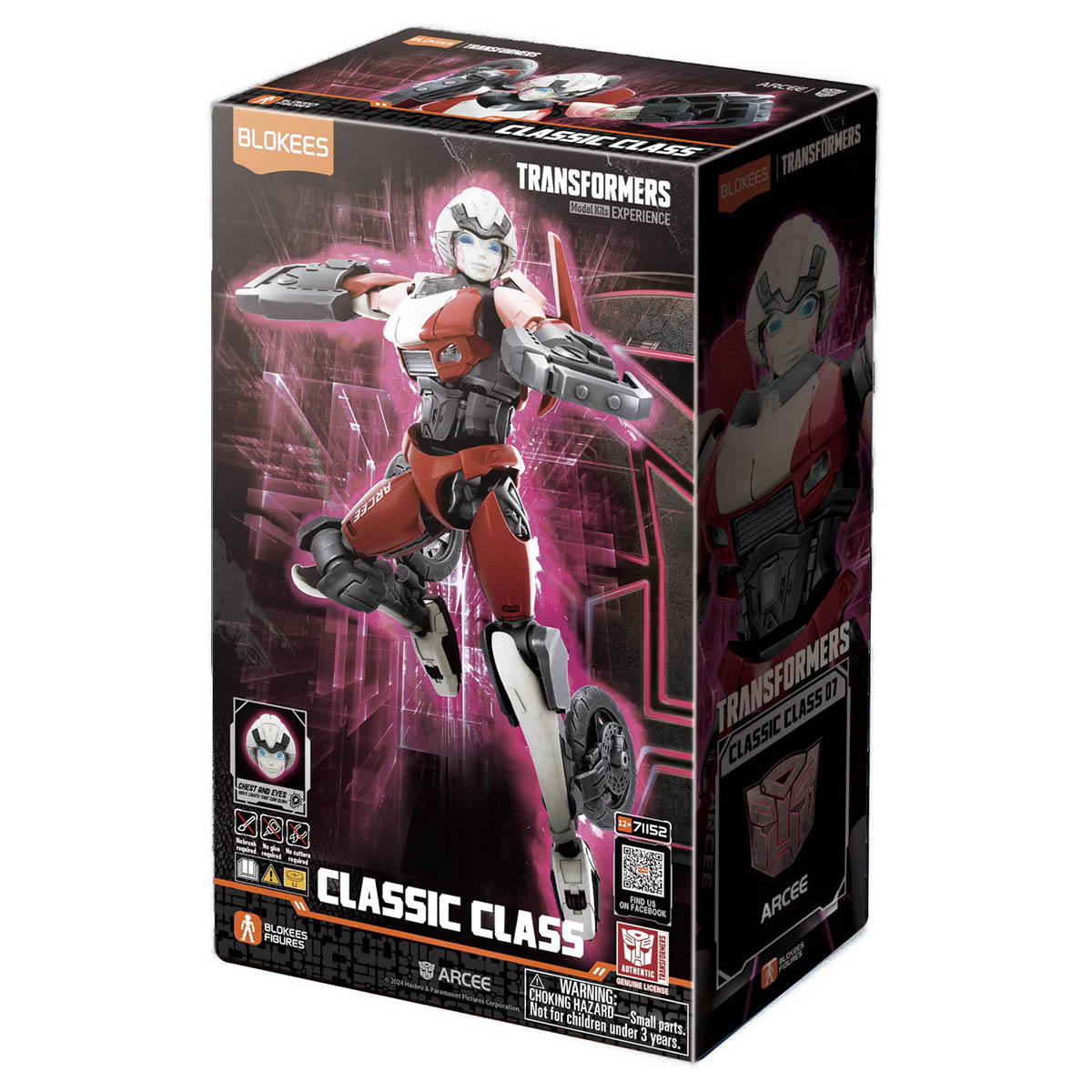 Blokees Transformers Classic Class 07 Arcee