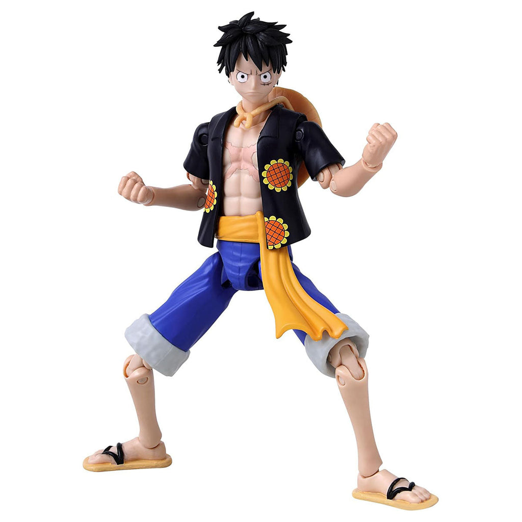 One Piece Anime Heroes: Monkey D. Luffy Dressrosa Figure